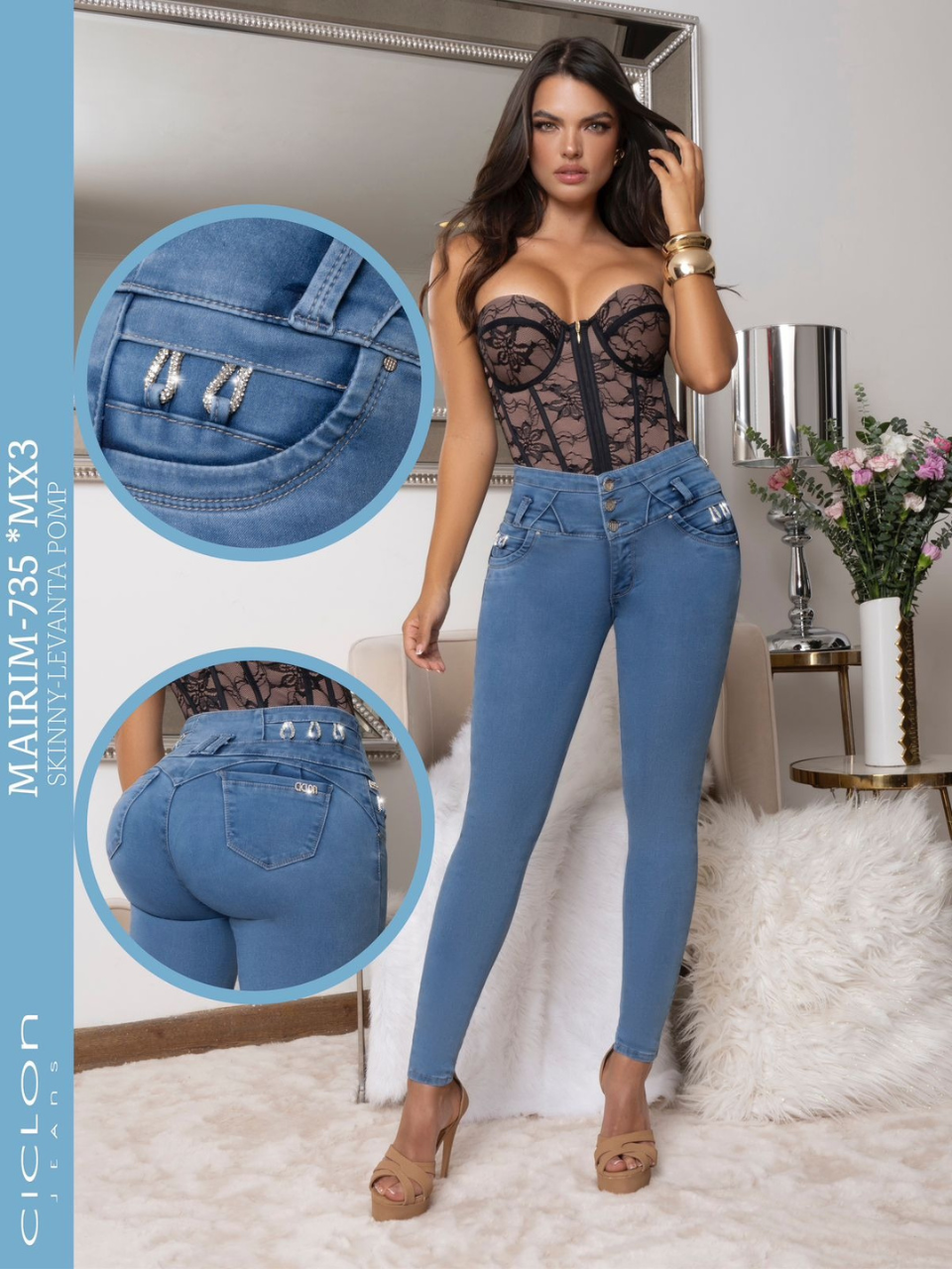 MAIRIM 735 CICLON JEANS